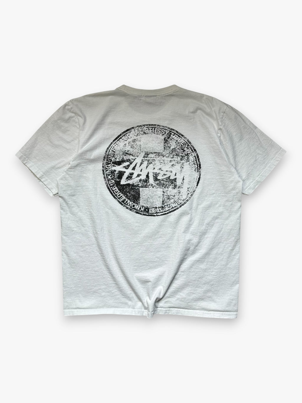 Tee Stussy Dot Stamp White SS24