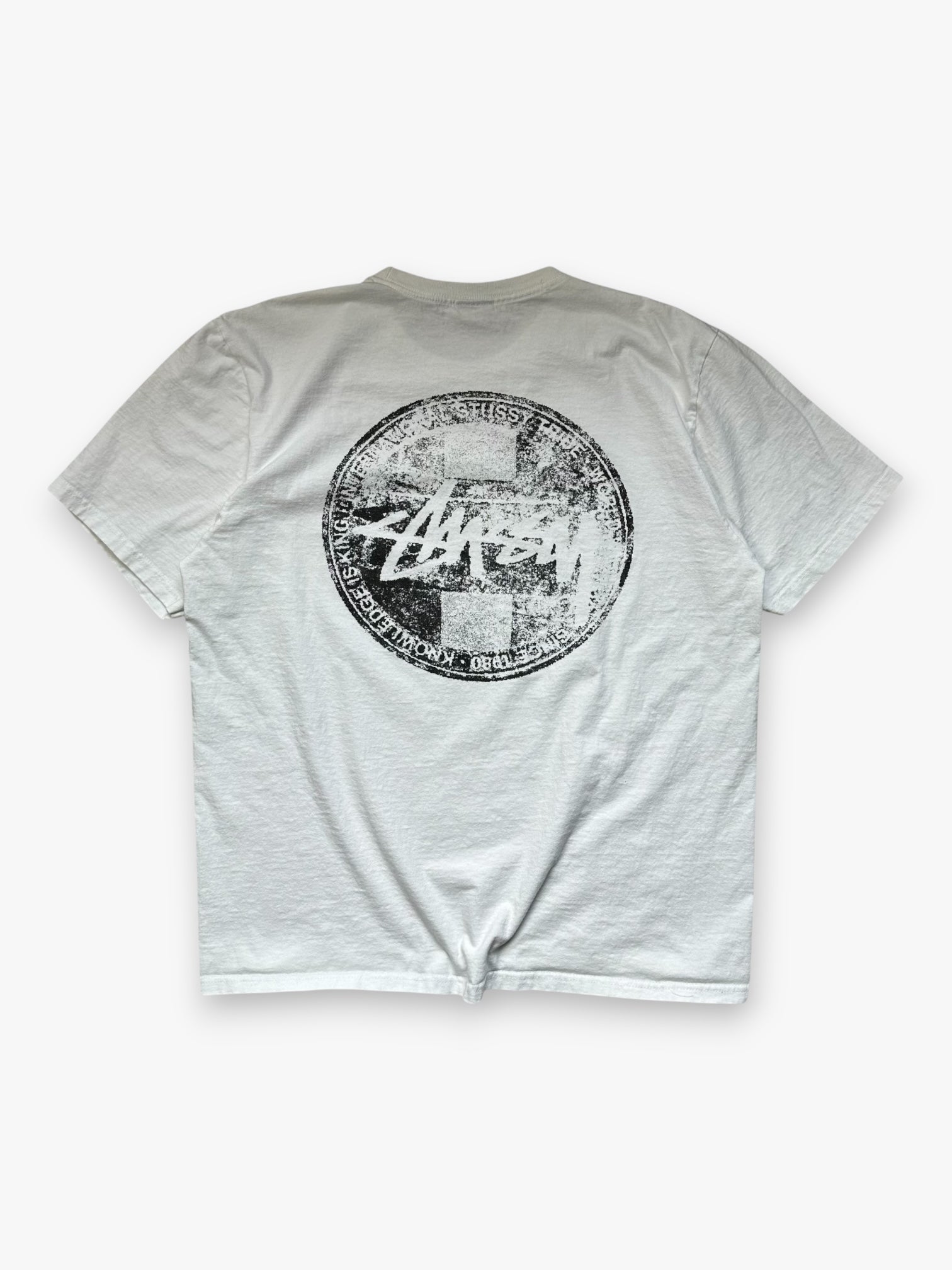 Tee Stussy Dot Stamp White SS24