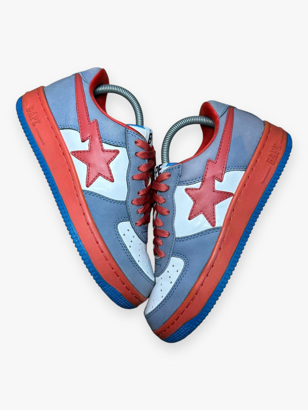 Bape Sta Low Blue Red
