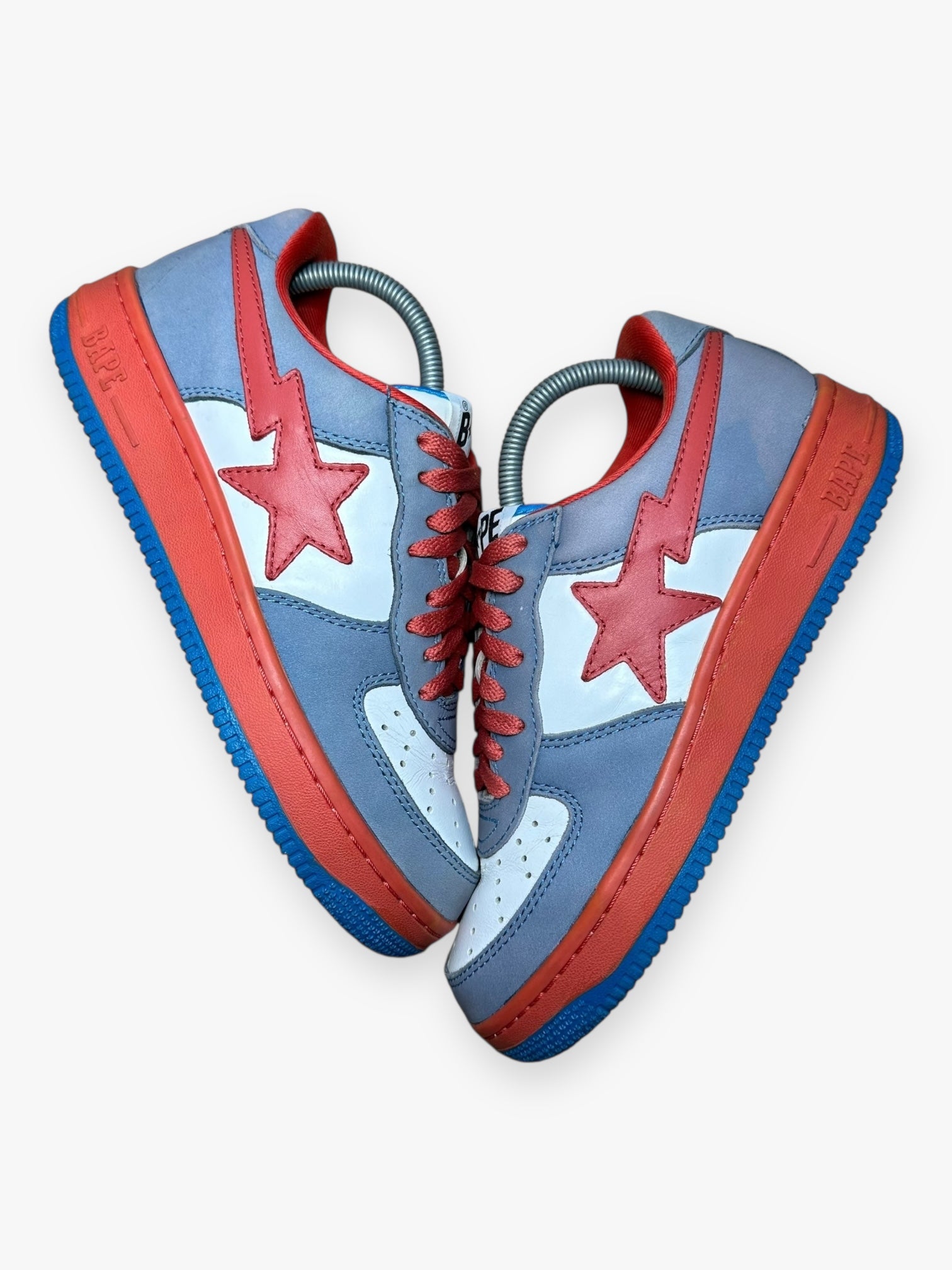 Bape Sta Low Blue Red
