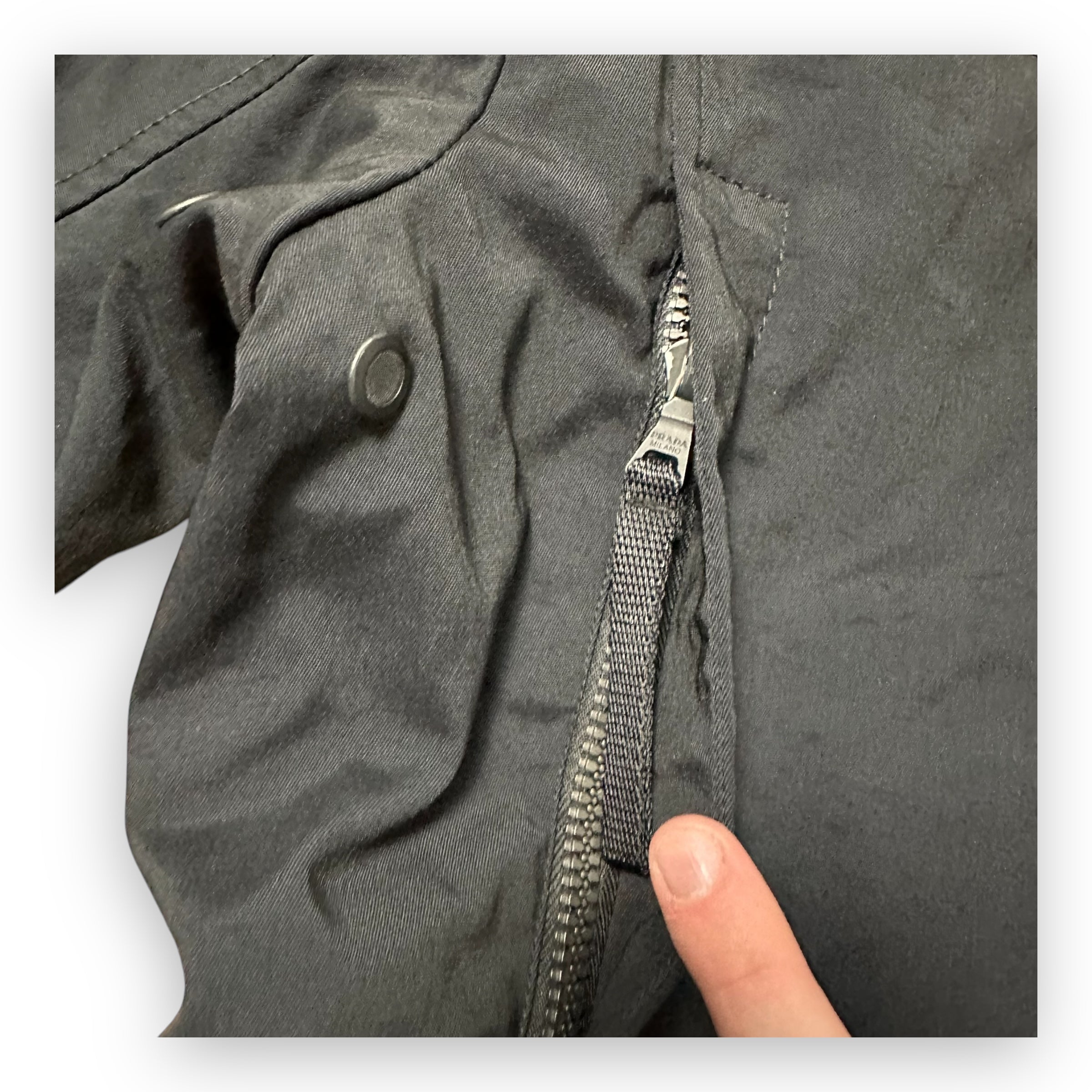 Jacket Prada Sport Parka Black