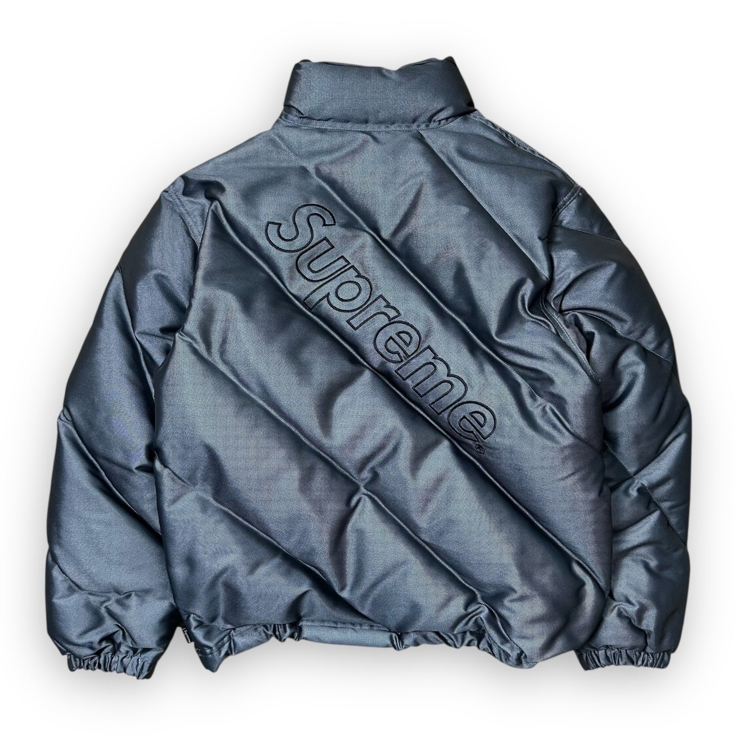 Puffer Jacket Supreme Iridescent Black SS19 (S)