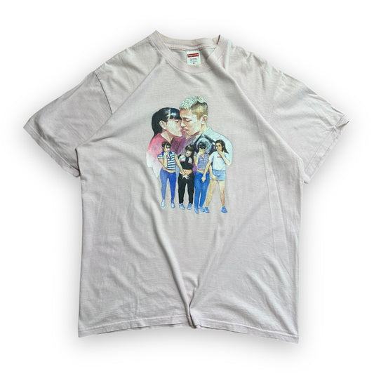 Tee Supreme Kiss Pink FW17 (M)