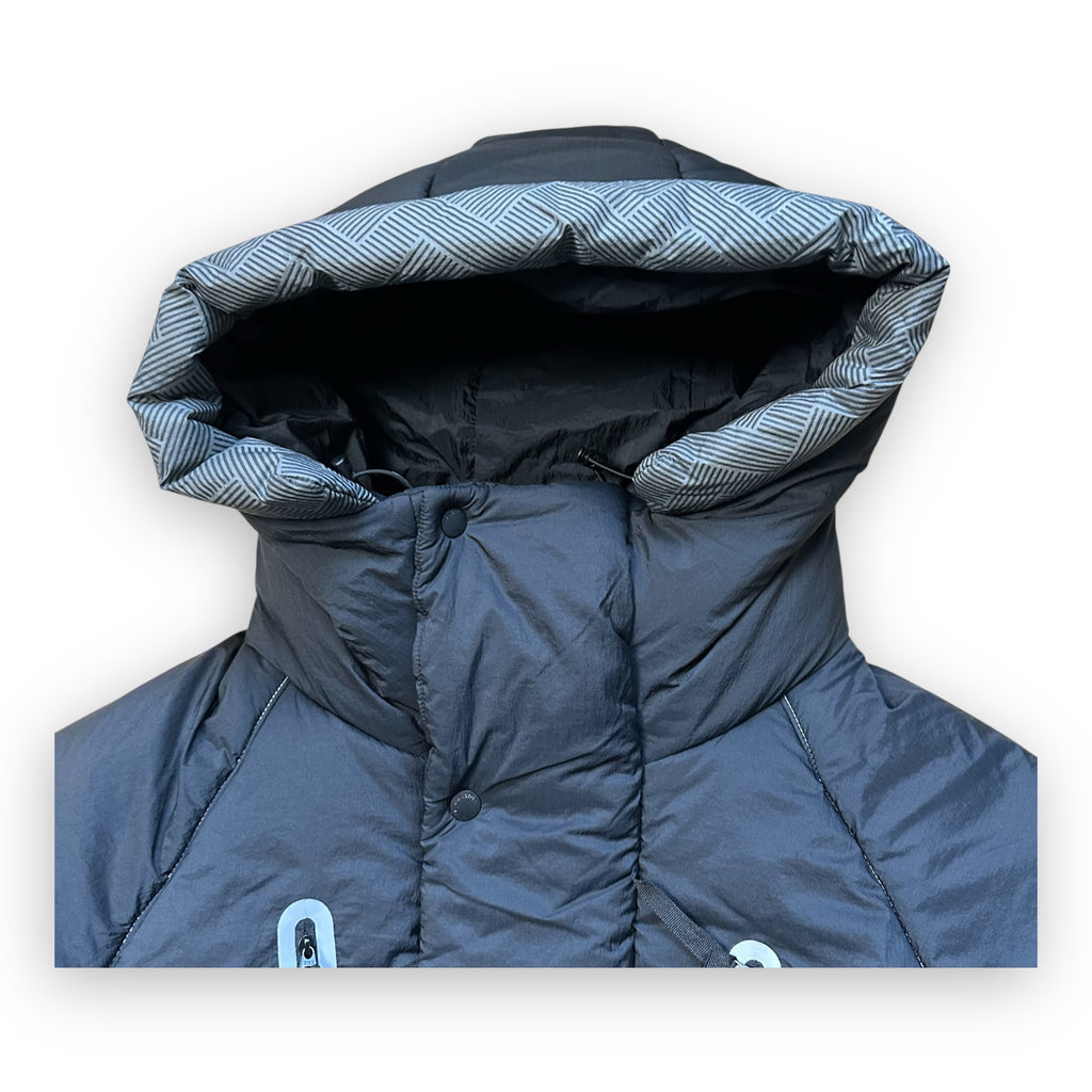 Puffer Jacket And Wander Primaloft Ripstop Black Grey