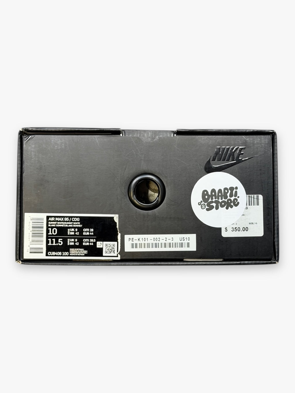 Air Max 95 Comme des Garcons White