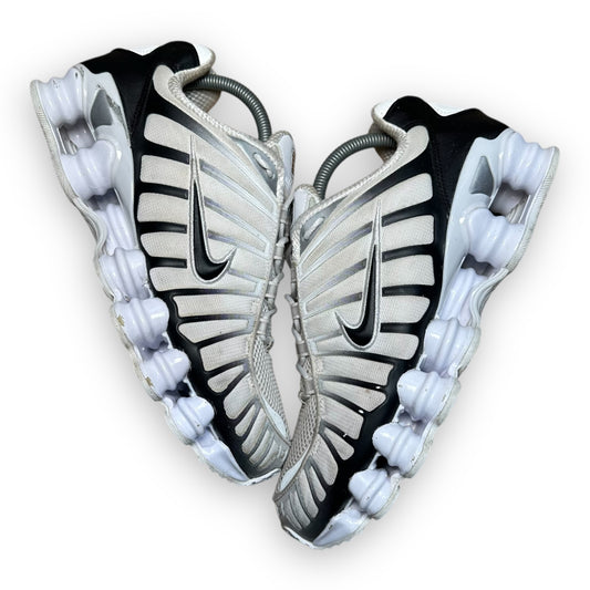 EU42.5 - US9 - UK8 • Shox TL White Black Platinum