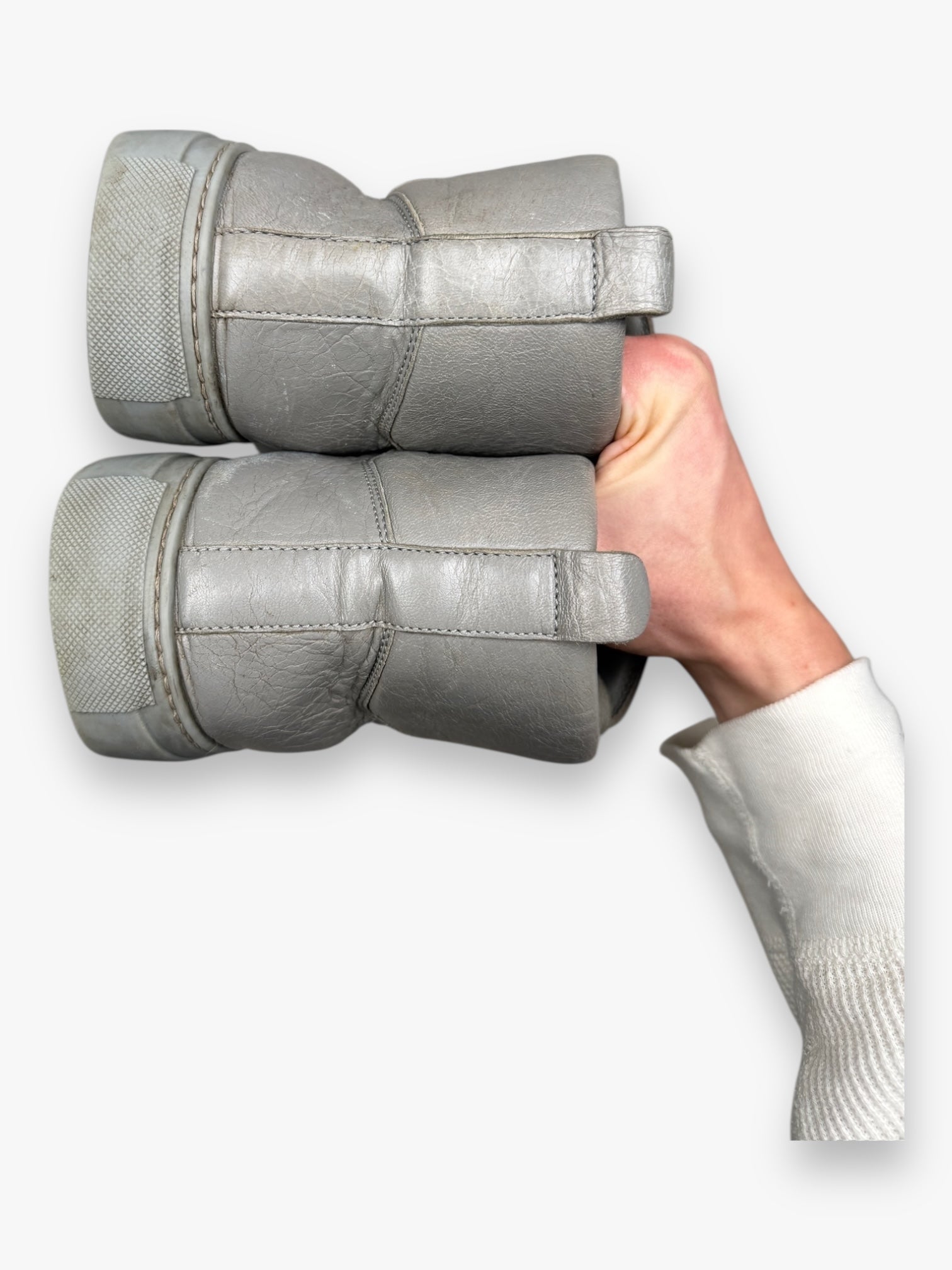 Balenciaga Arena High Leather Grey