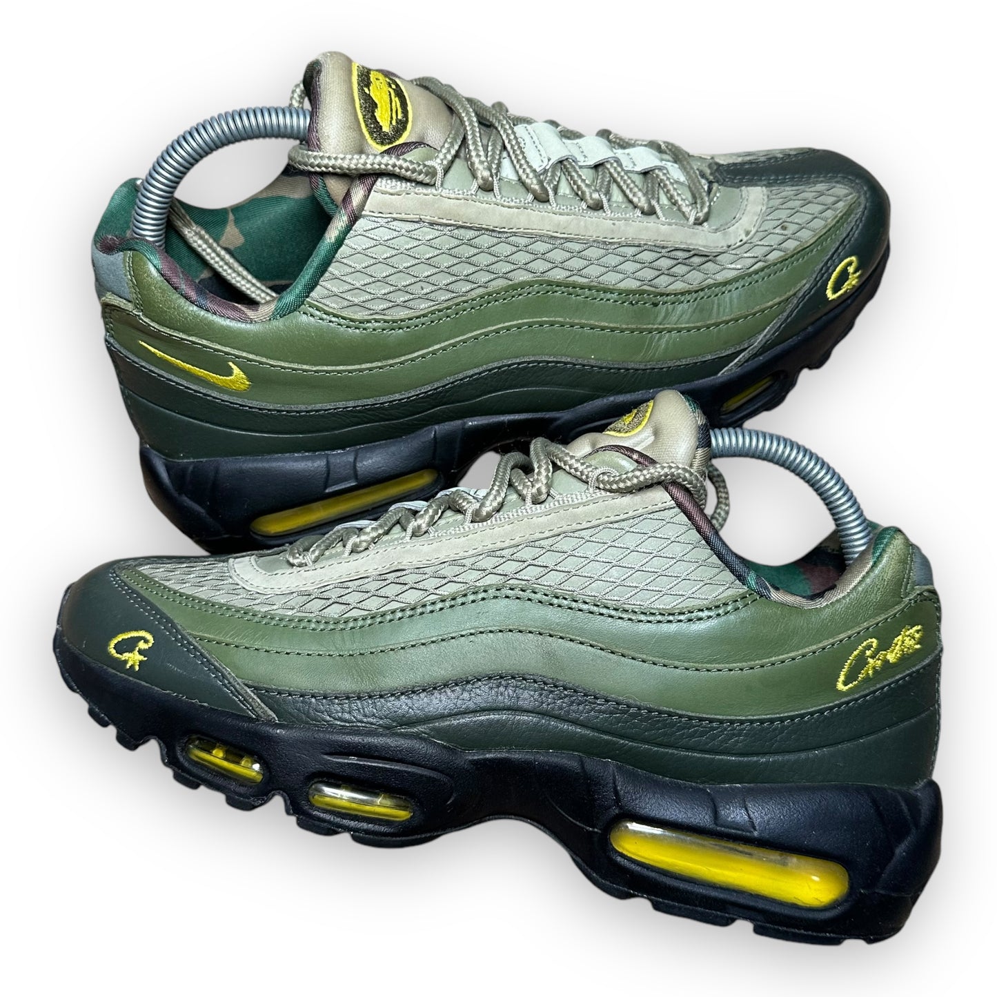 EU42 - US8.5 - UK7.5 • Air Max 95 Corteiz Gutta Green