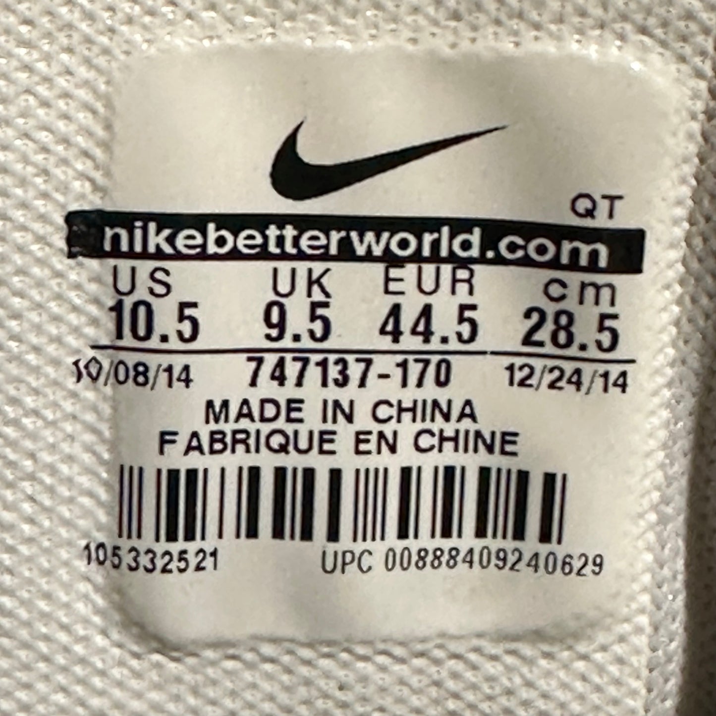 EU44.5 - US10.5 - UK9.5 • Air Max 95 Patch OG Neon