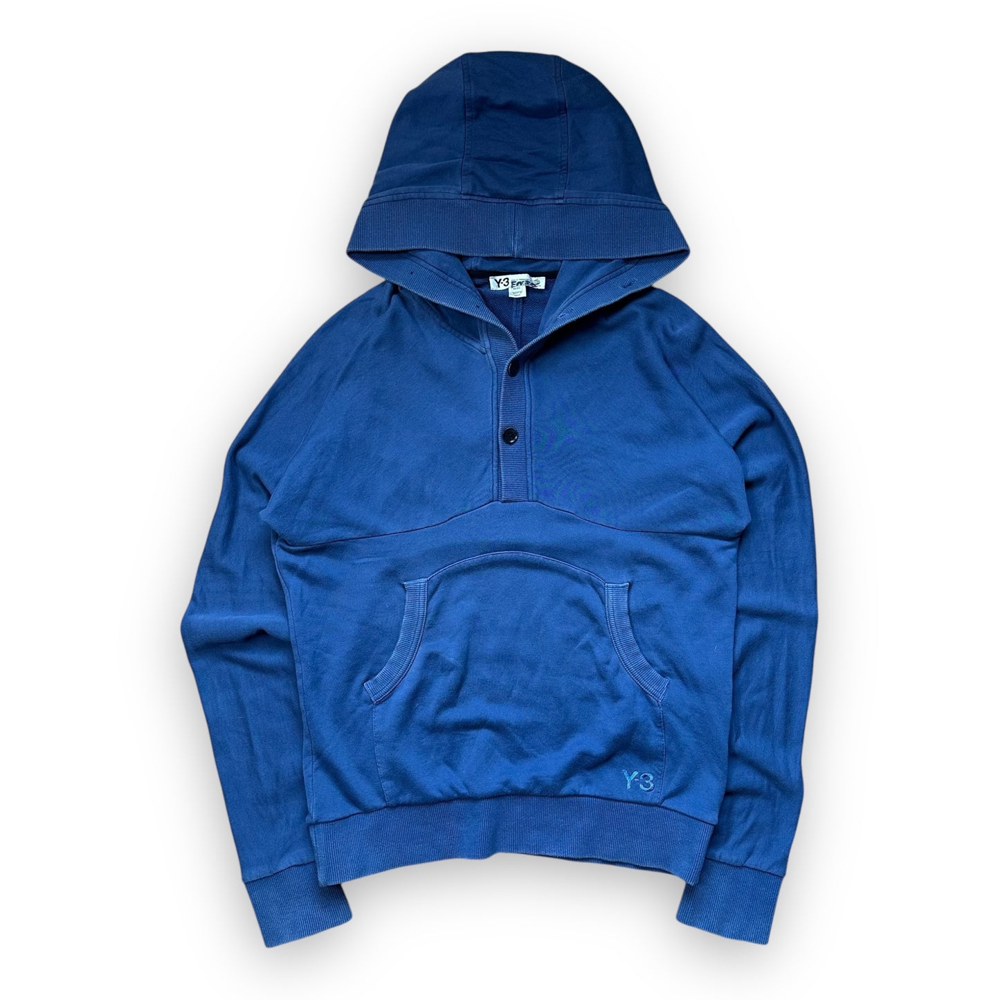 Sweatshirt Hoodie adidas Y-3 Blue vintage (M)