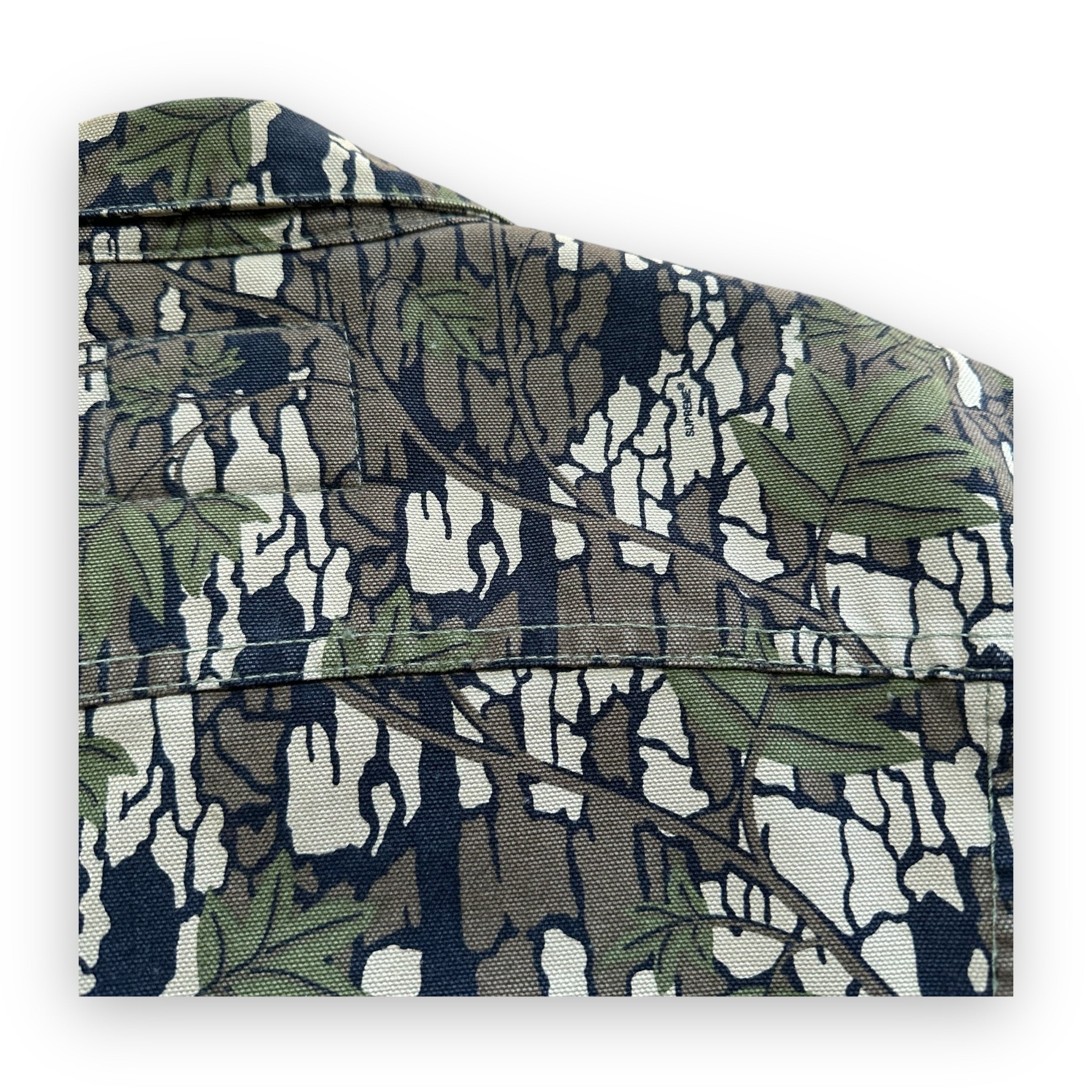 Jacket Supreme Levi’s Sherling Lined Camo Canvas Trucker FW13