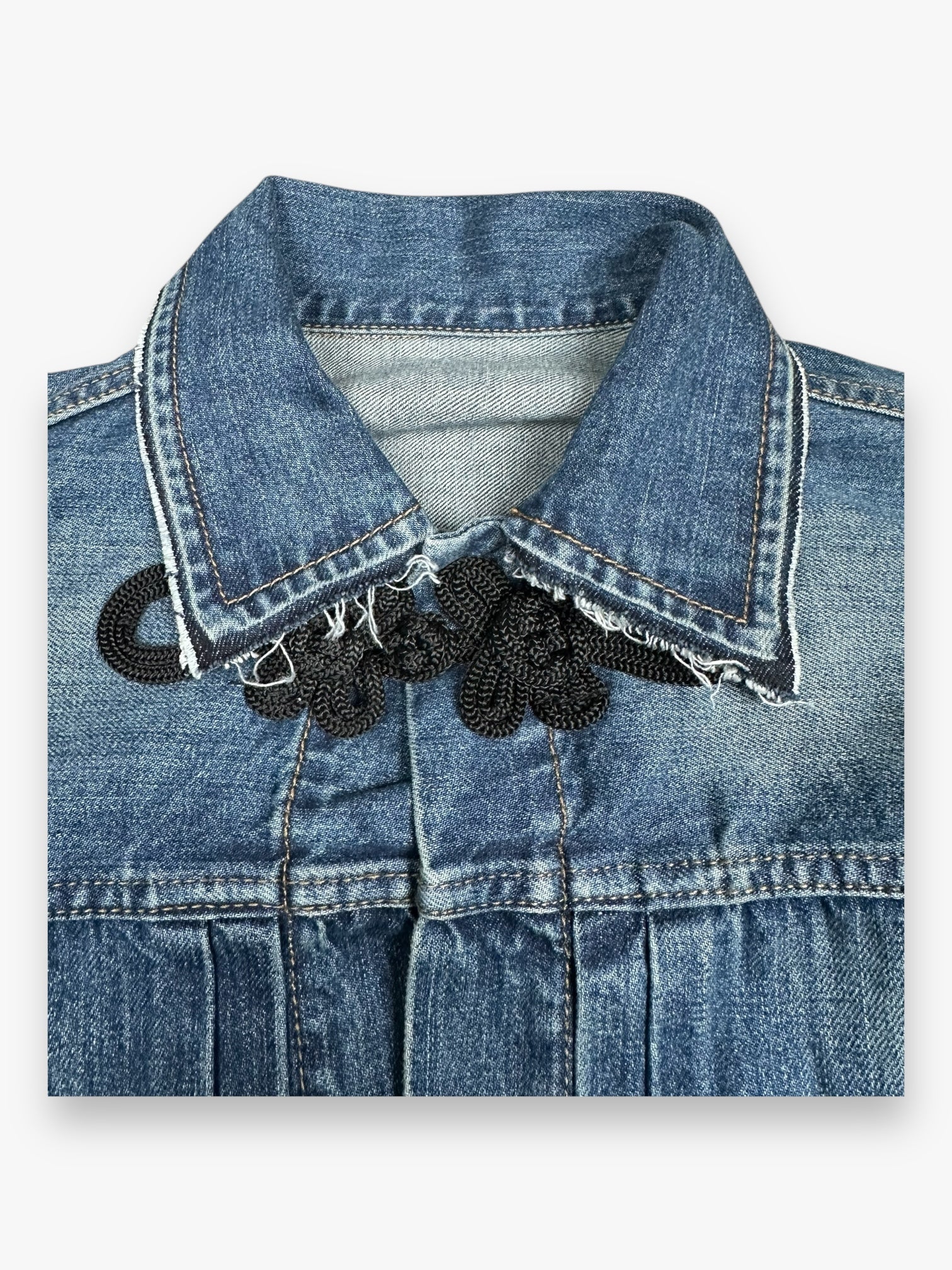 Sacai Denim Jacket Light Blue