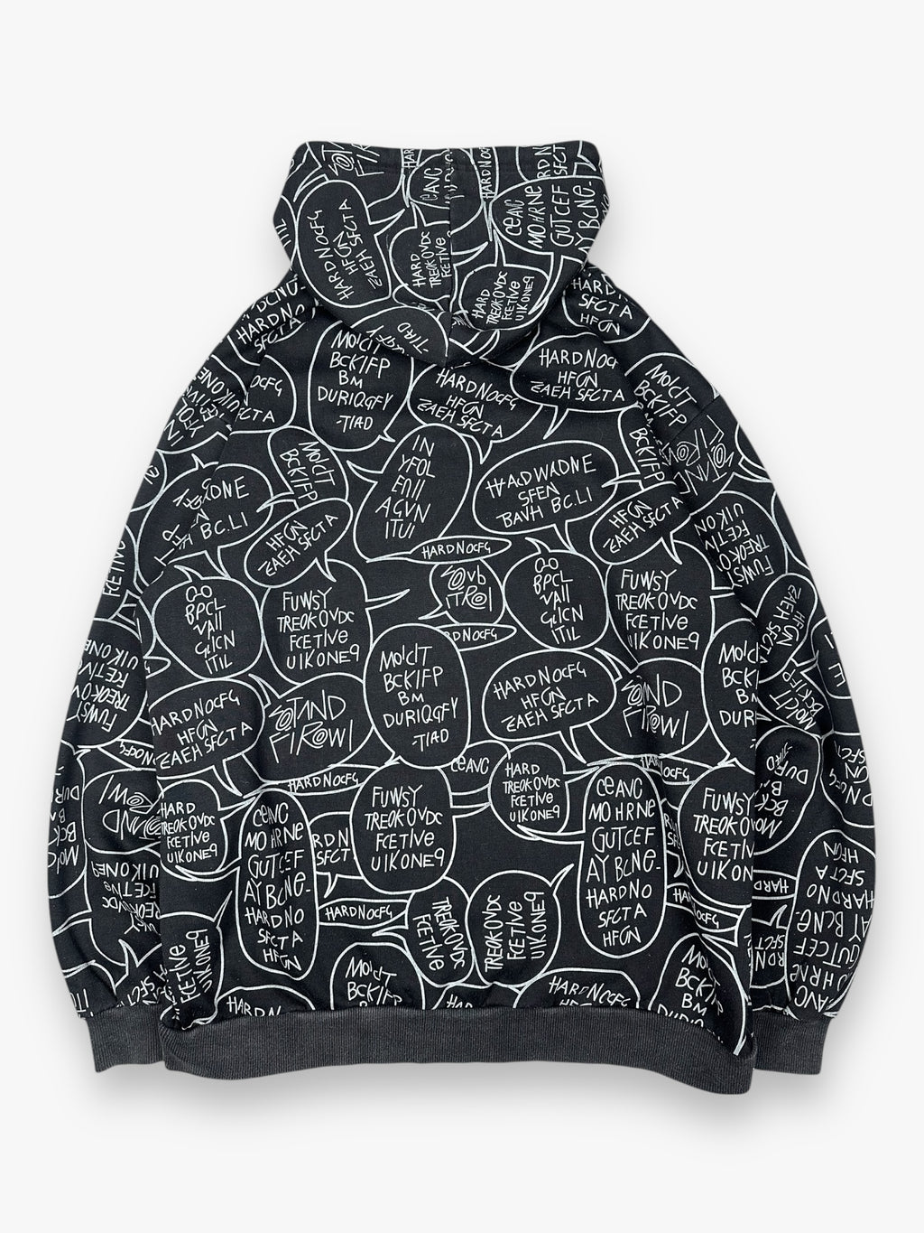 Sweatshirt Hoodie Zip Up Stussy Comics vintage