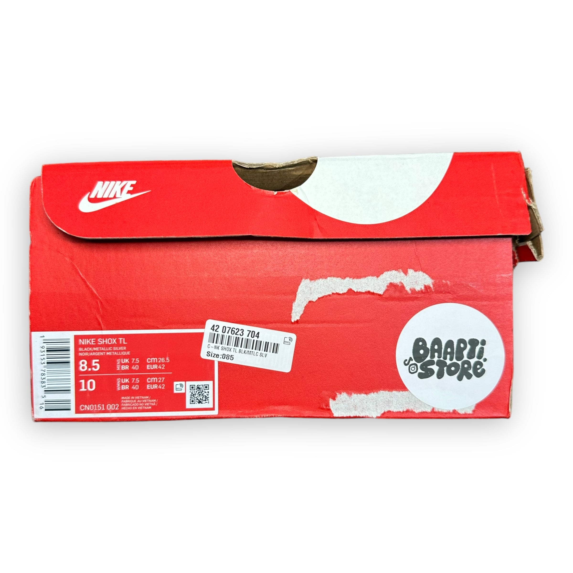 Shox TL Black Dynamic Yellow