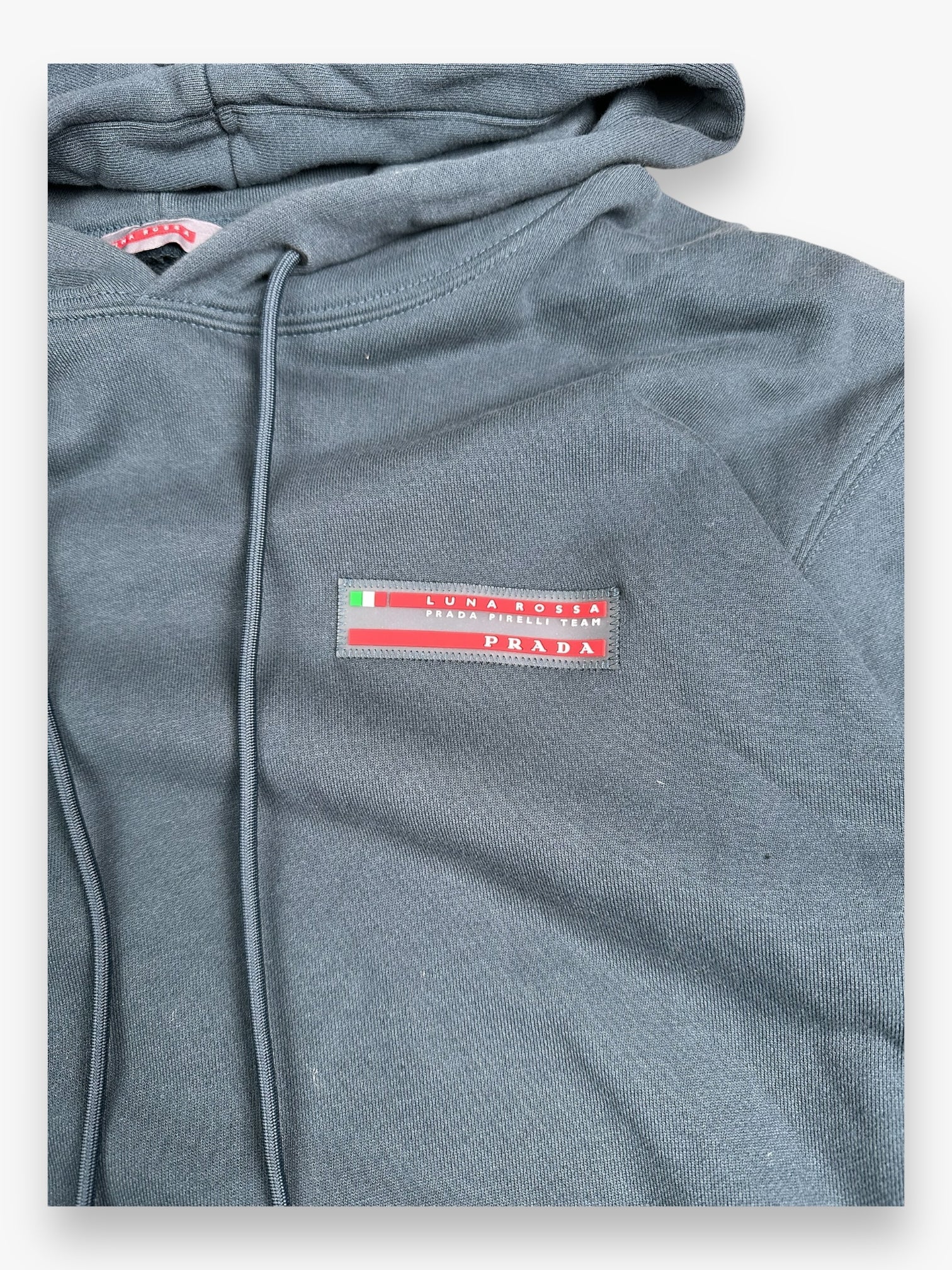 Prada Luna Rossa Hoodie Dark Green