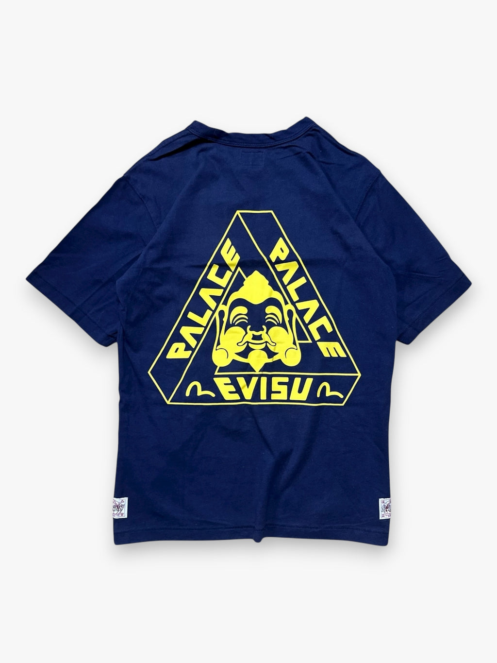 Tee Evisu x Palace Navy/Yellow SS20