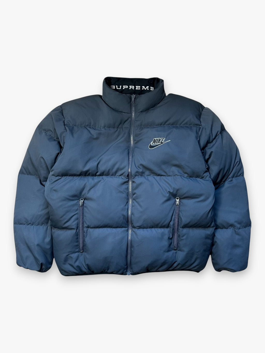 Puffer Jacket Supreme Nike Reversible Black SS21