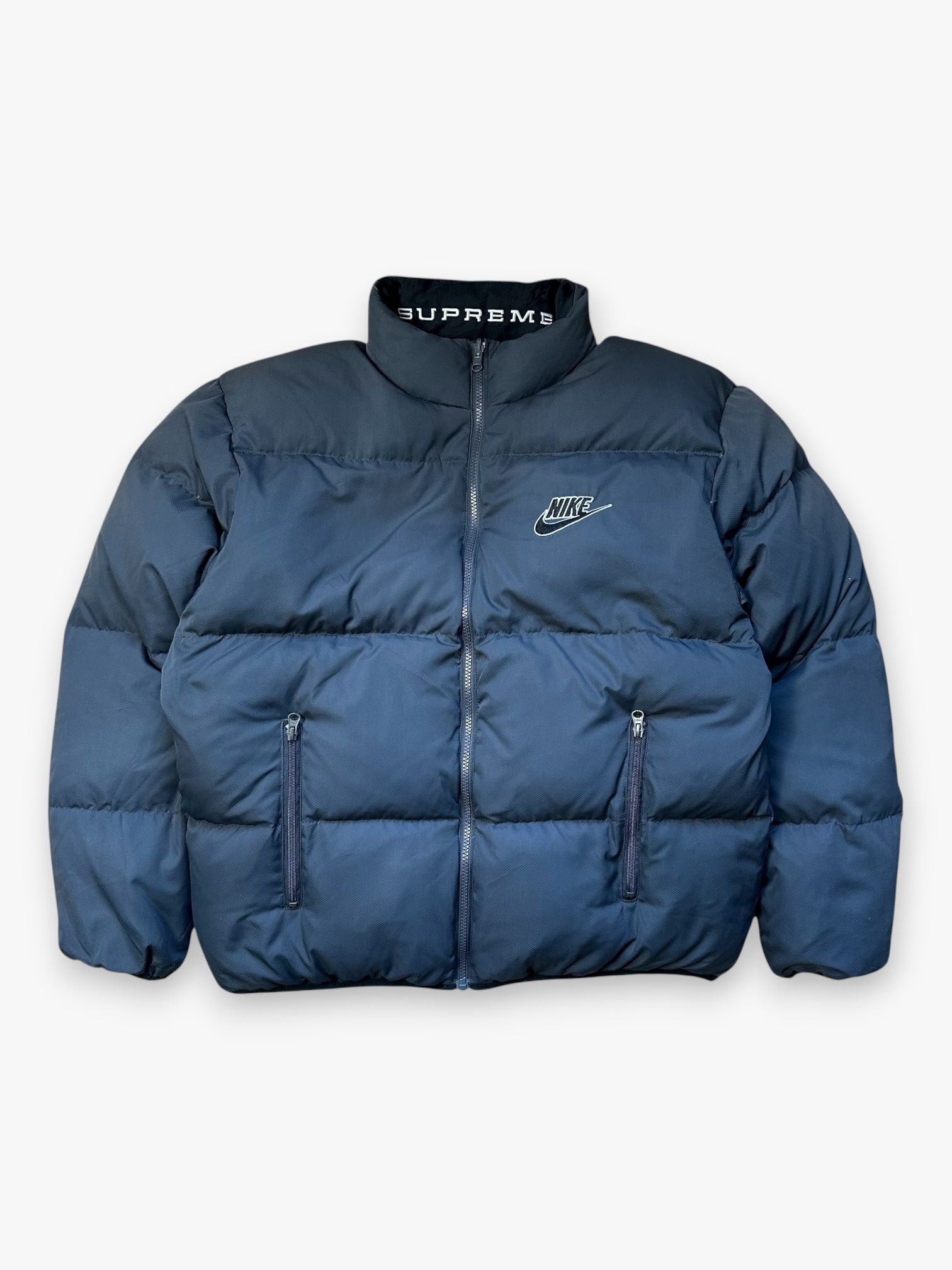 Puffer Jacket Supreme Nike Reversible Black SS21