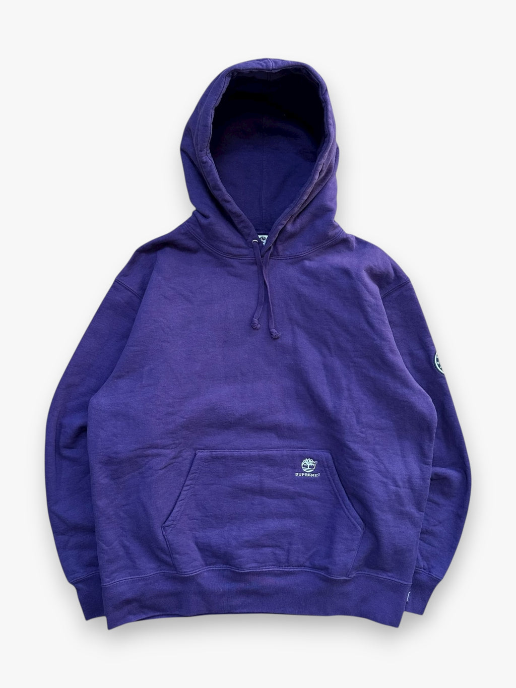 Sweatshirt Hoodie Supreme Timberland Dusty Purple FW21