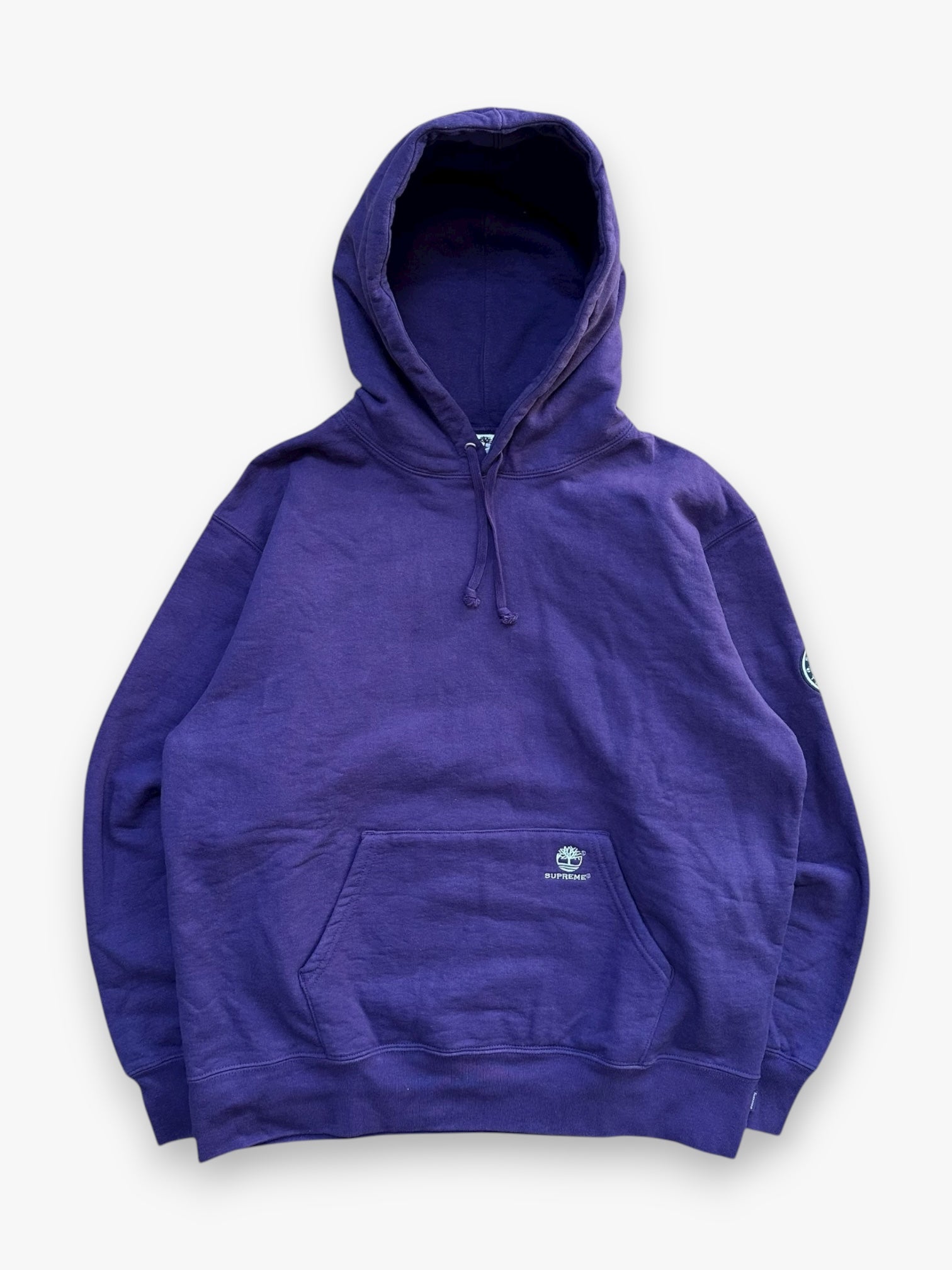 Sweatshirt Hoodie Supreme Timberland Dusty Purple FW21