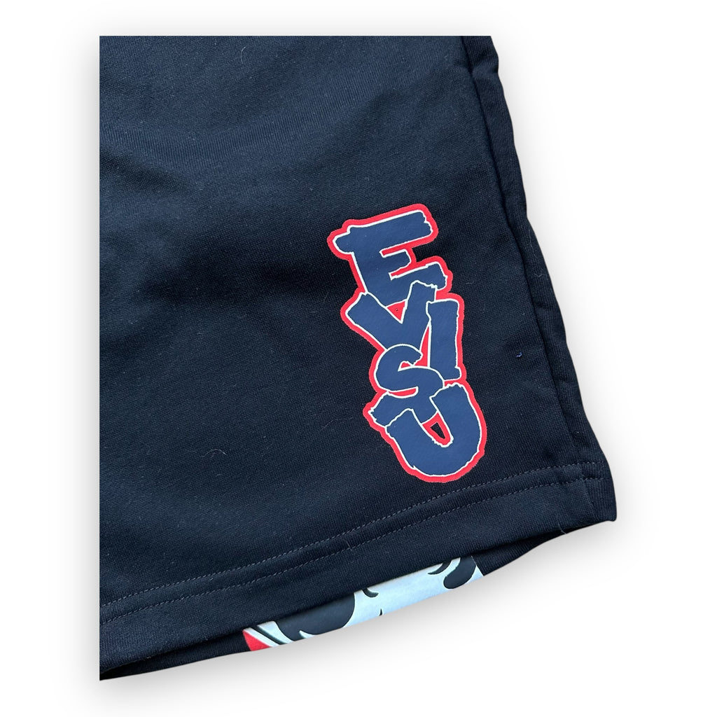 Short Evisu Daicock Red/Gold