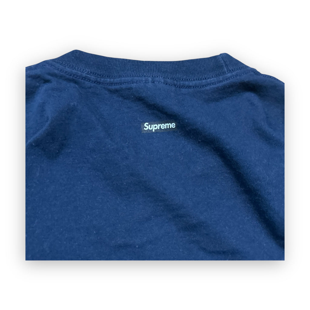 Tee Supreme They Fuck You Up Navy FW16