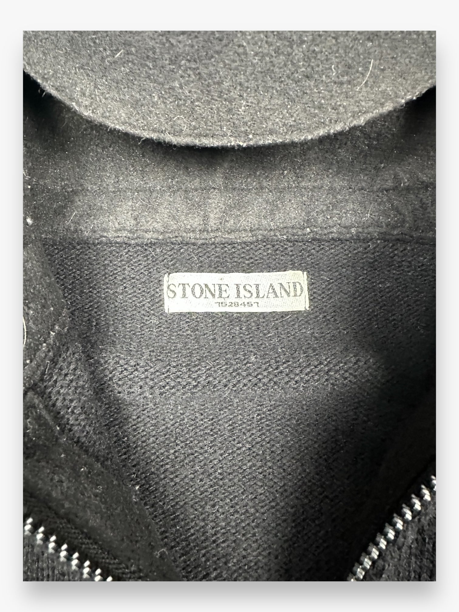 Stone Island Hooded Wool Knit Zip Up AW09