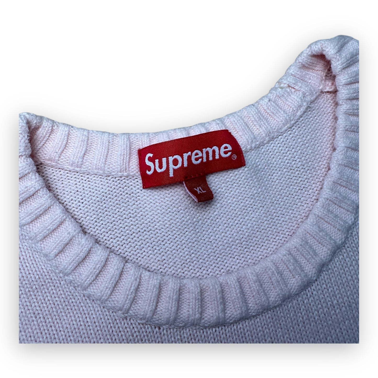 Sweater Supreme Tonal Paneled Pink SS22 (XL)