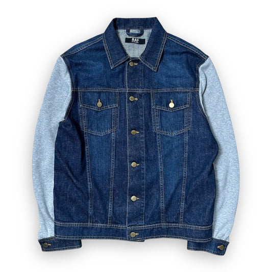 Jacket RAF by Raf Simons Denim Colorblock Pattern (XL)