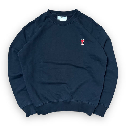 Sweatshirt Crewneck Ami Paris Black (S)
