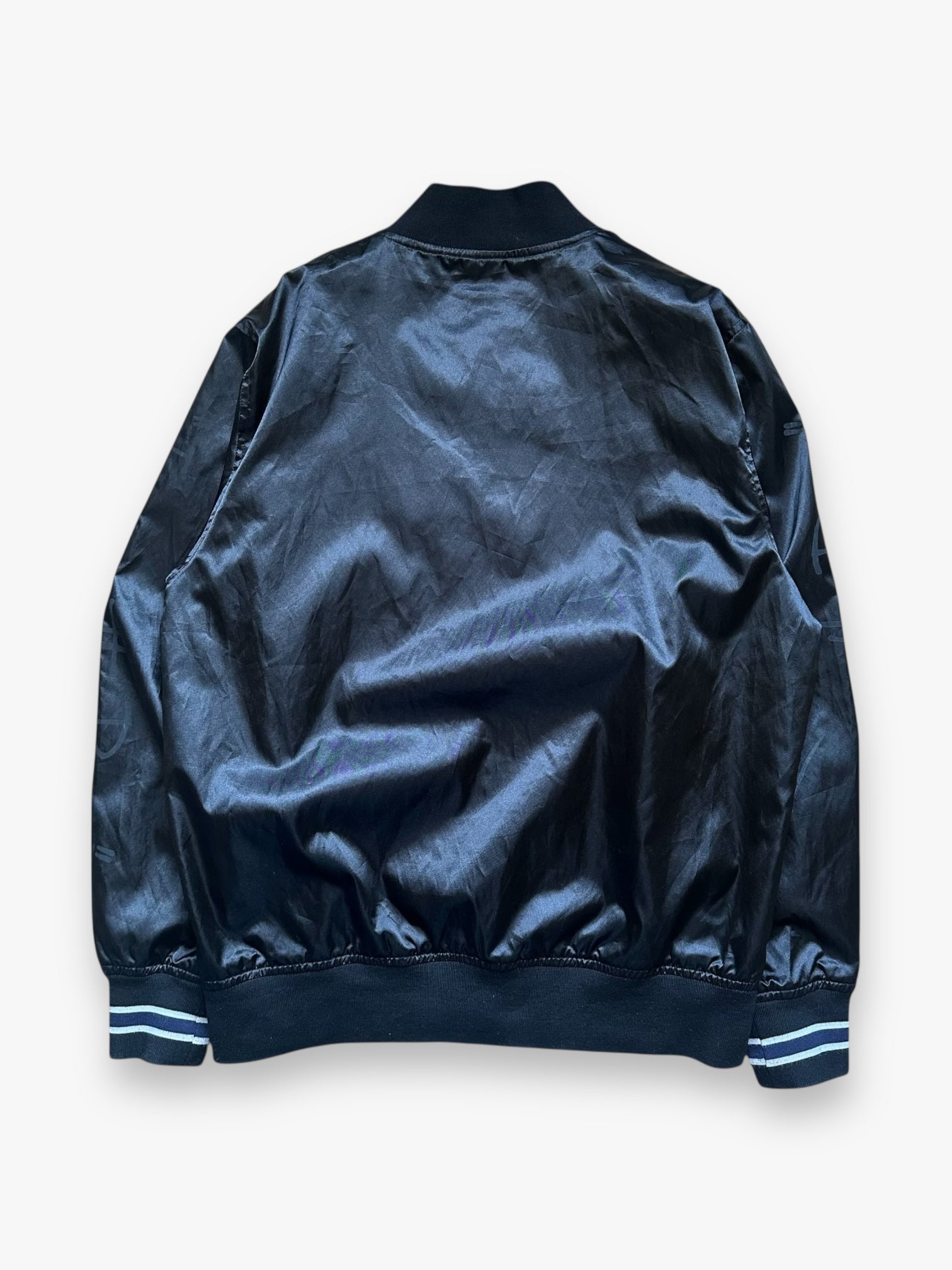 Jacket Stussy Varsity Bomber Nylon Black vintage