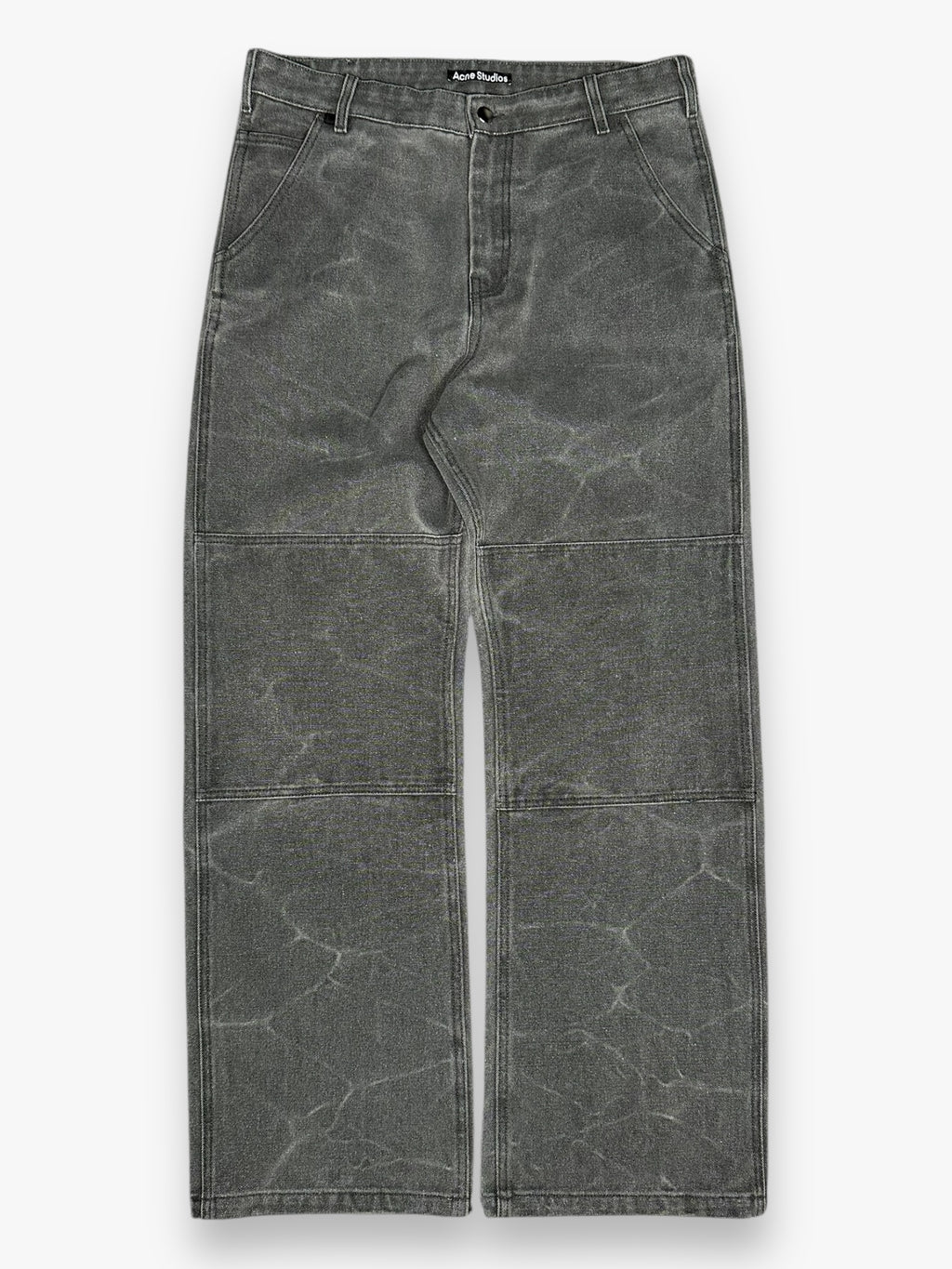Acne Studios Double Knee Jeans Fade Grey