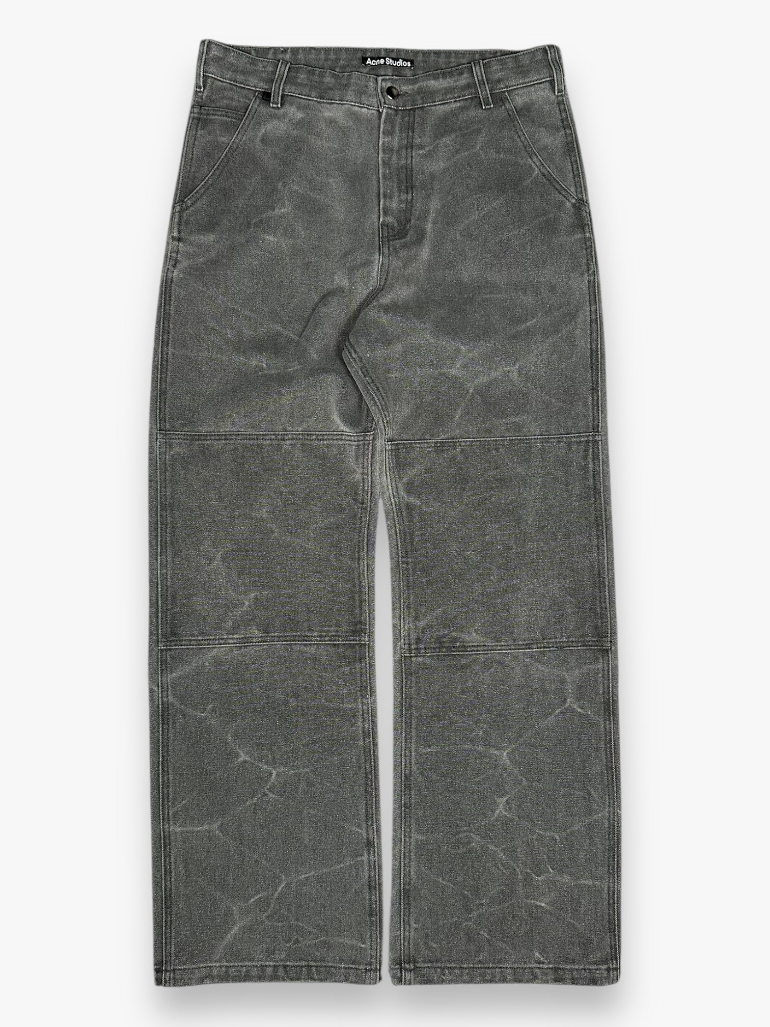 Acne Studios Double Knee Jeans Fade Grey