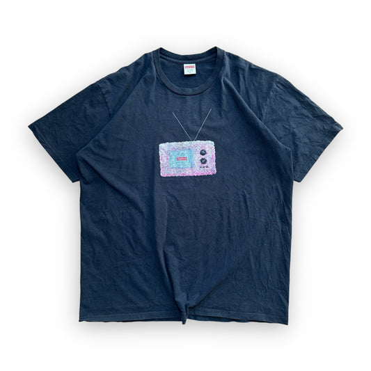 Tee Supreme TV Black SS18 (XL)