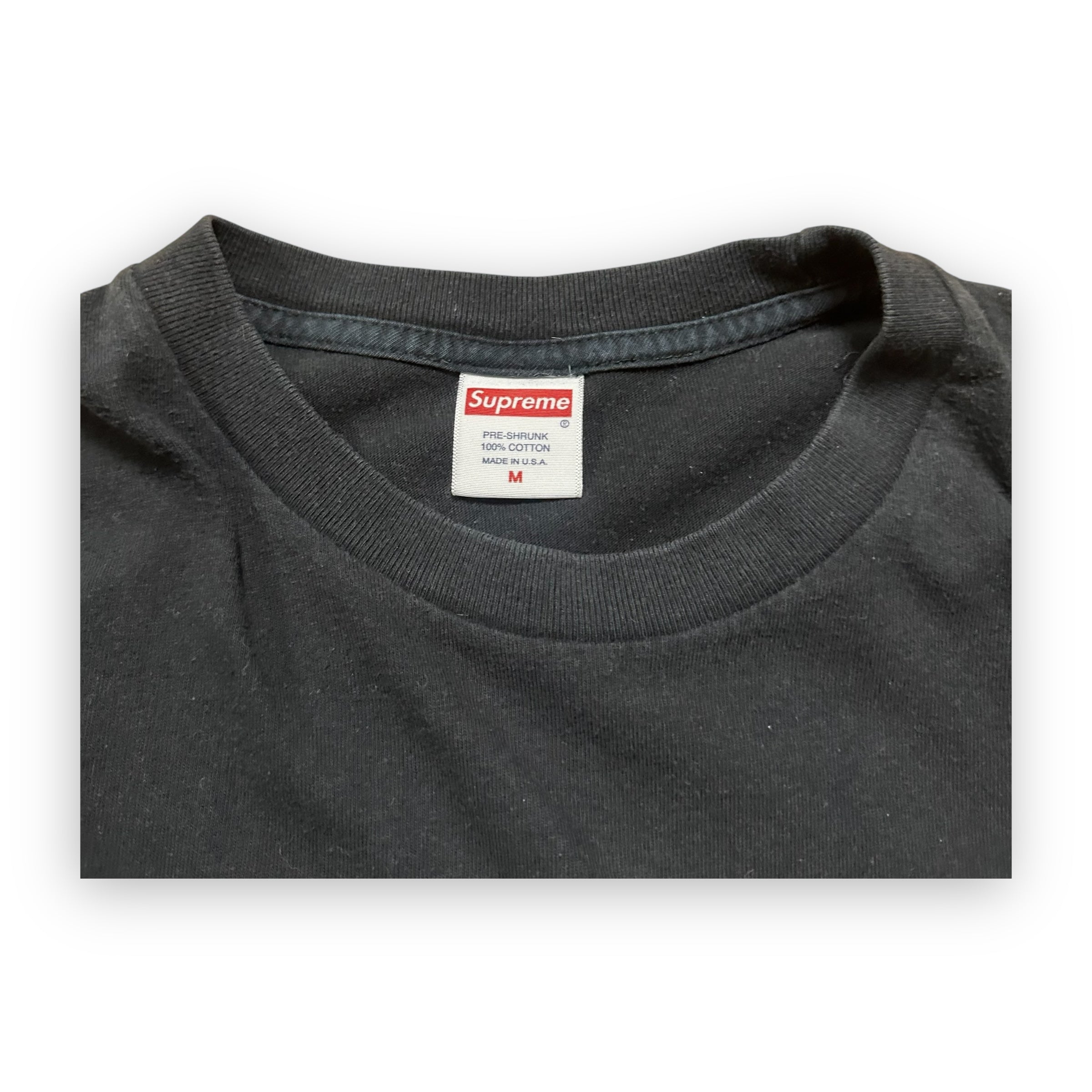 Tee Supreme Leda and the Swan Black SS19