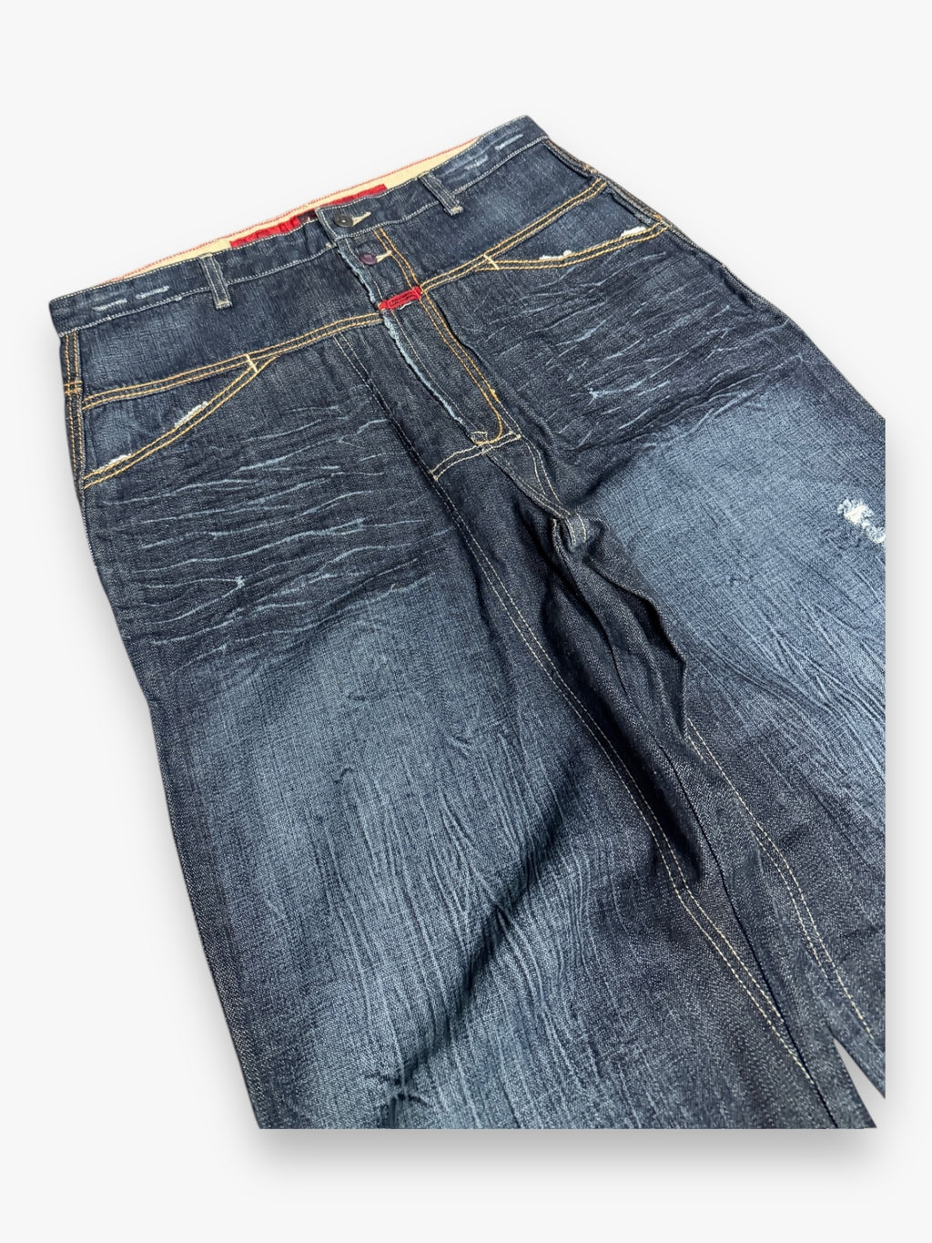 Marithe + Francois Girbaud SAMPLE Jeans Faded Brut