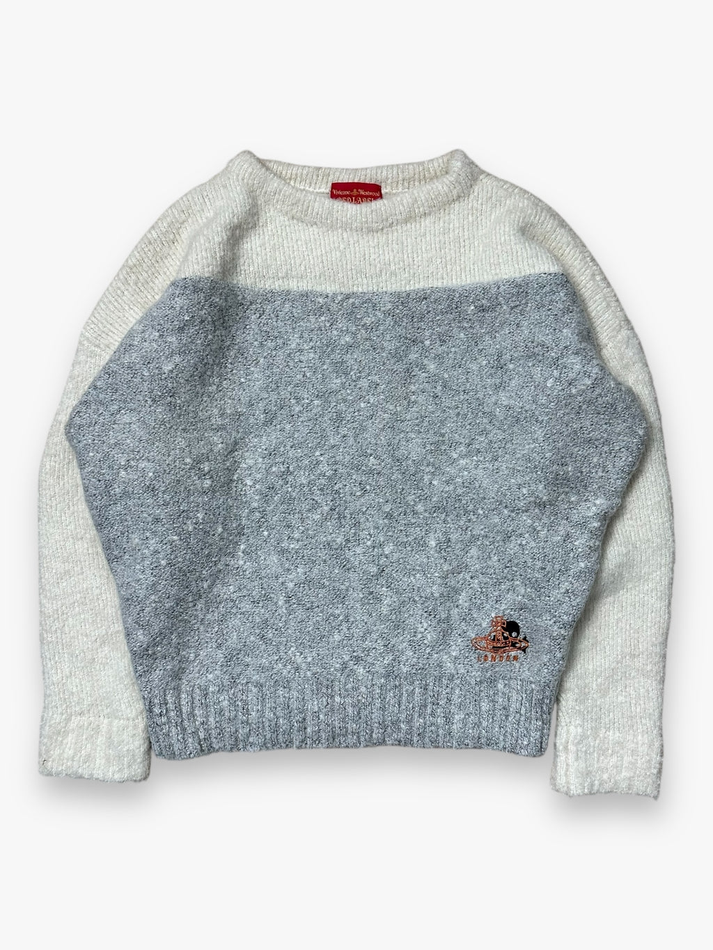 Vivienne Westwood Red Label Sweater Knit Grey Cream