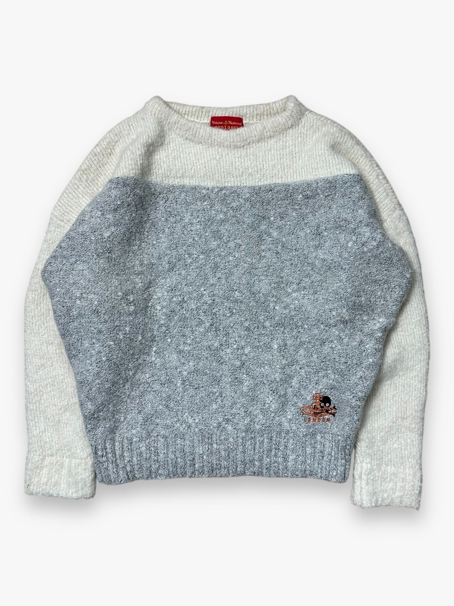 Vivienne Westwood Red Label Sweater Knit Grey Cream