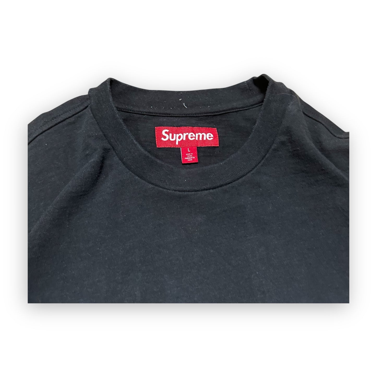 Tee Supreme Deja Vu Black FW23 (L)