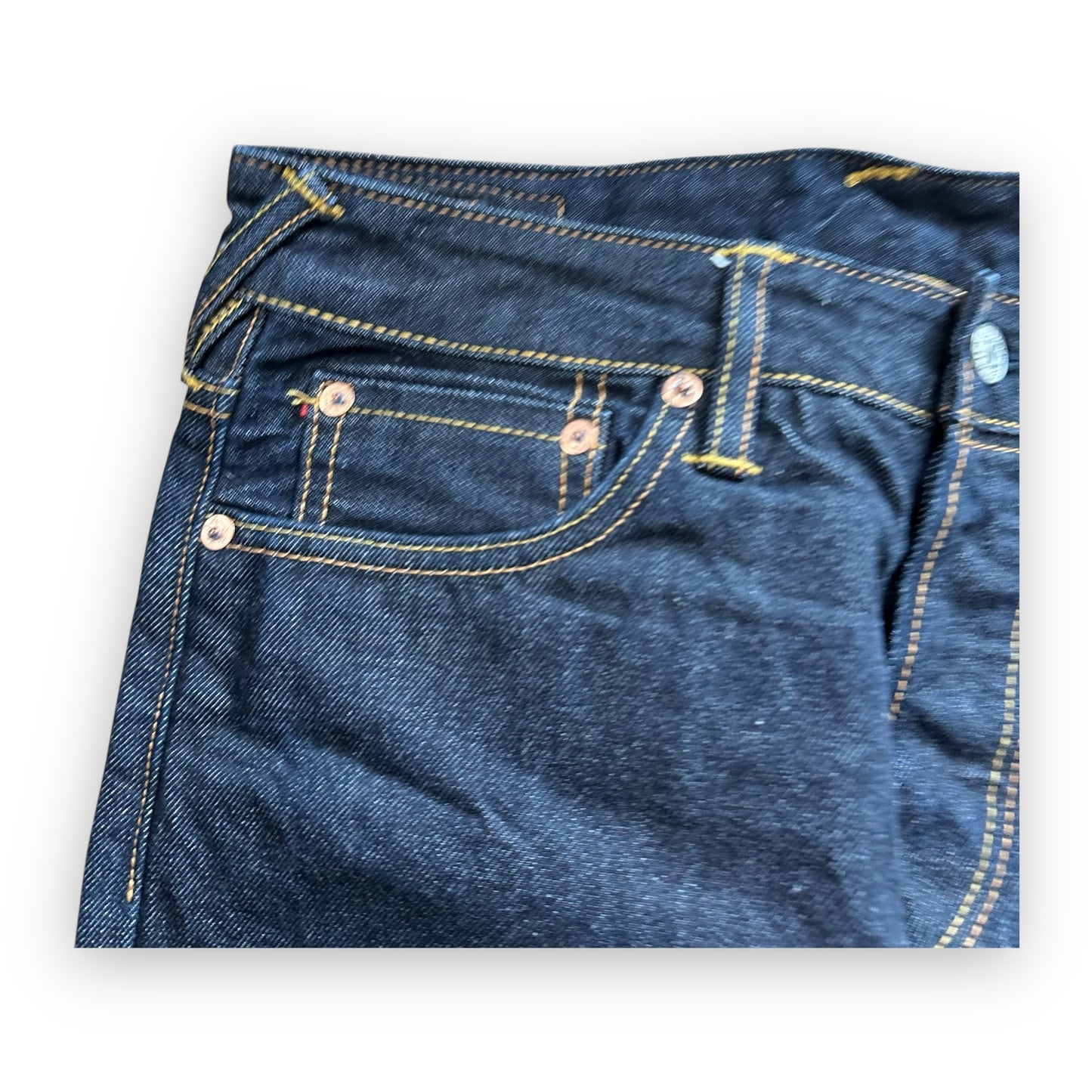 Jeans Evisu Daicock Embroidery Limited Edition Lot 2008 Red/Gold (S)