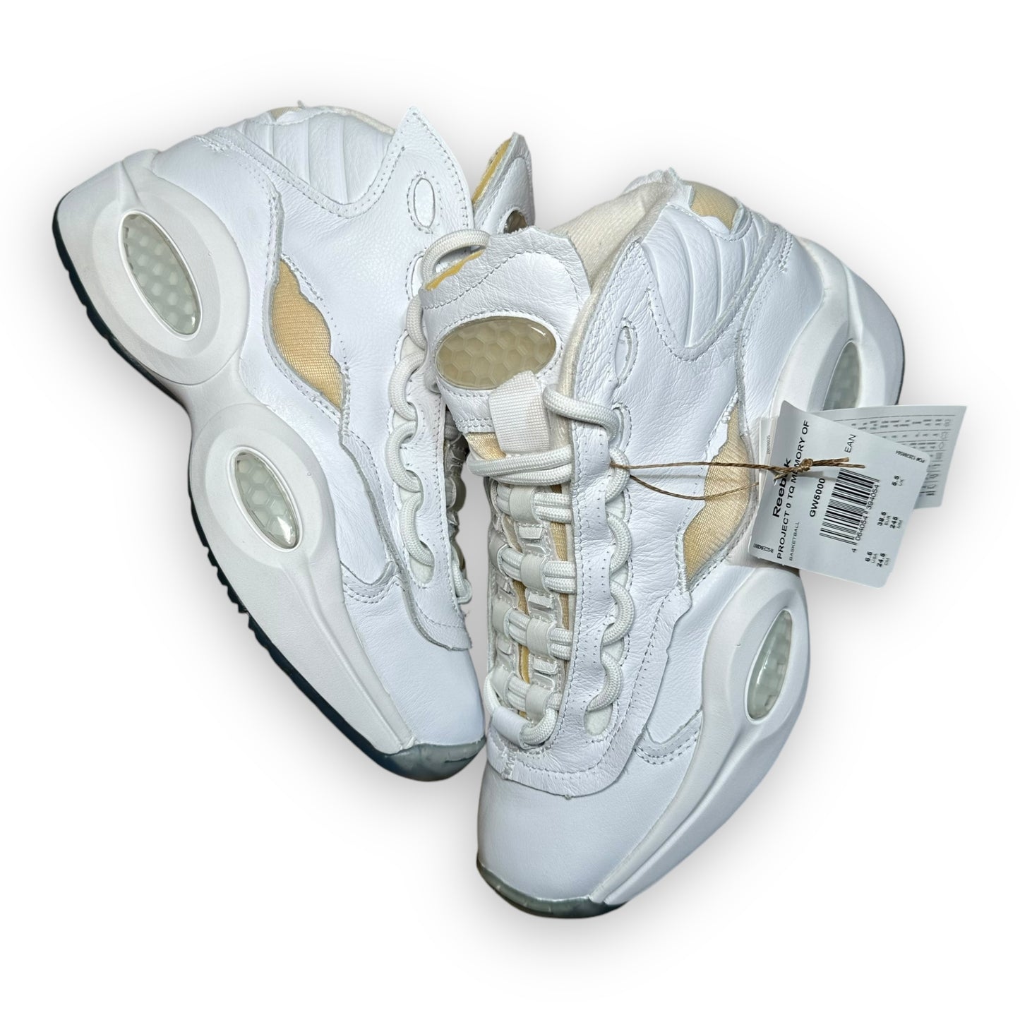 EU38.5 - US6 - UK5.5 • Reebok Question Mid Maison Margiela Of White