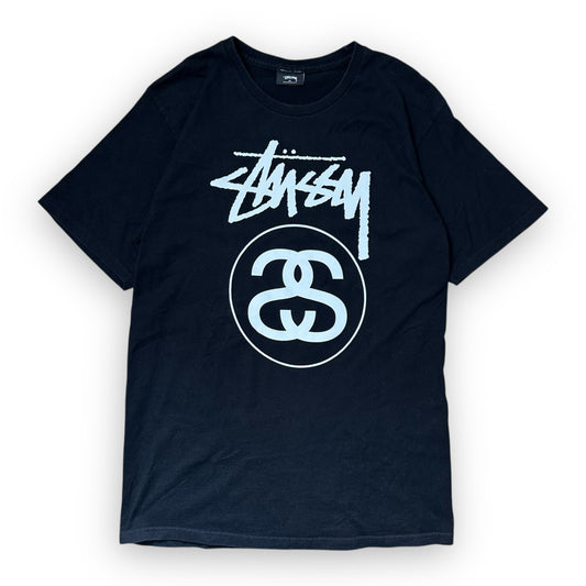 Tee Stussy Spell Out Black (M)