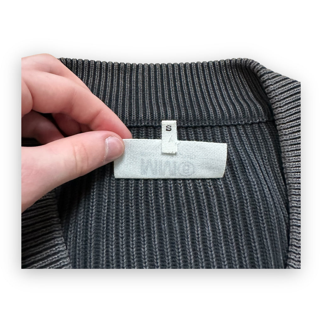 Maison Margiela MM6 Zip Cardigan Dark Gray