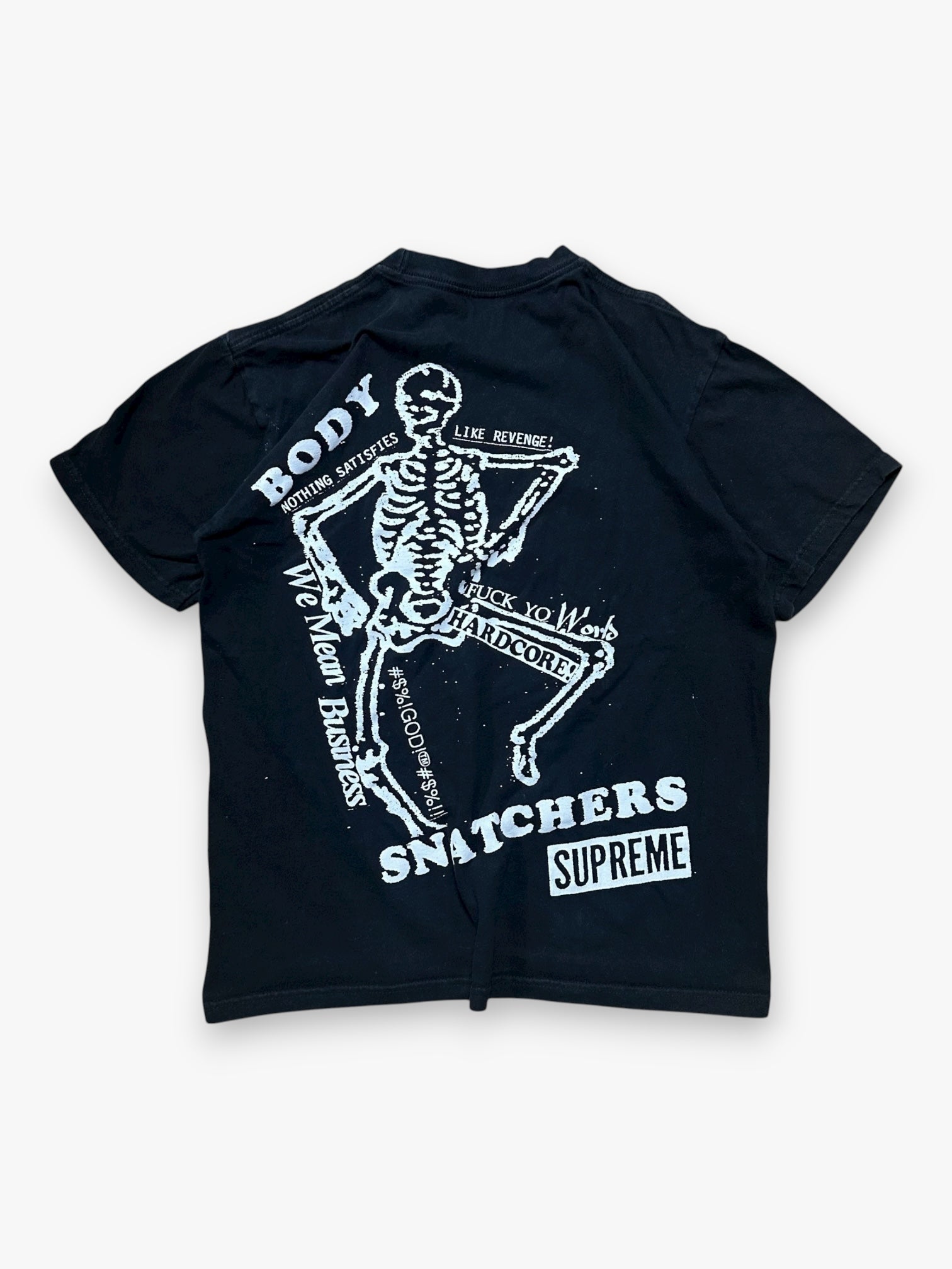 Tee Supreme Body Snatchers Black SS23