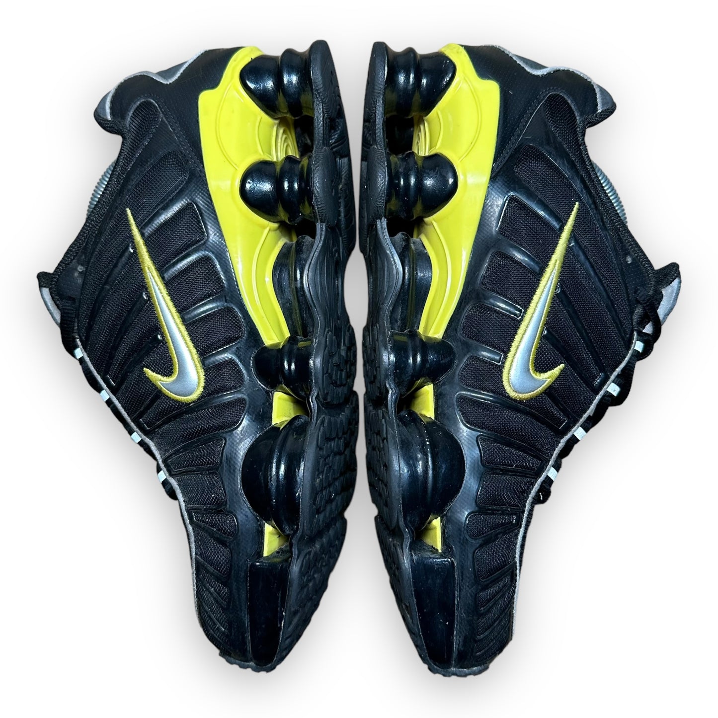 EU42.5 - US9 - UK8 • Shox TL Black Dynamic Yellow