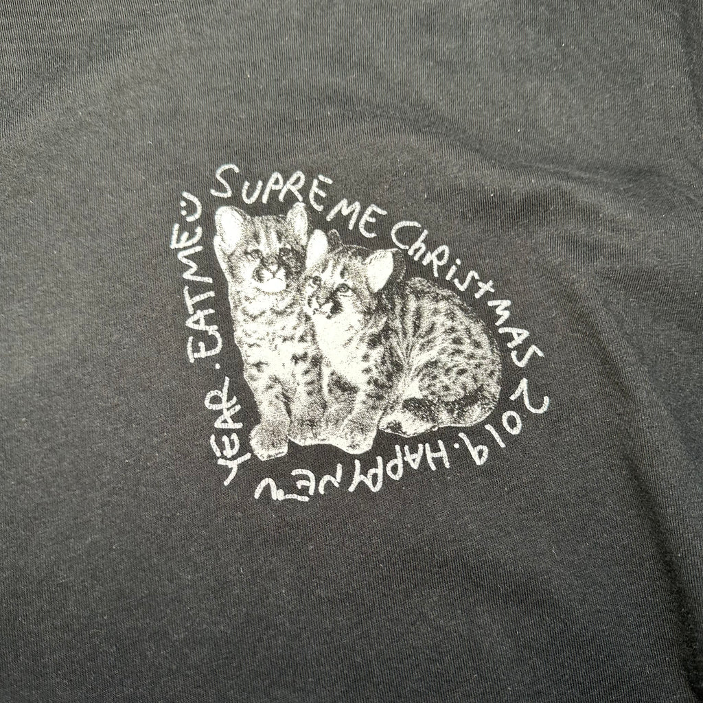Supreme Eat Me Black Tee FW19