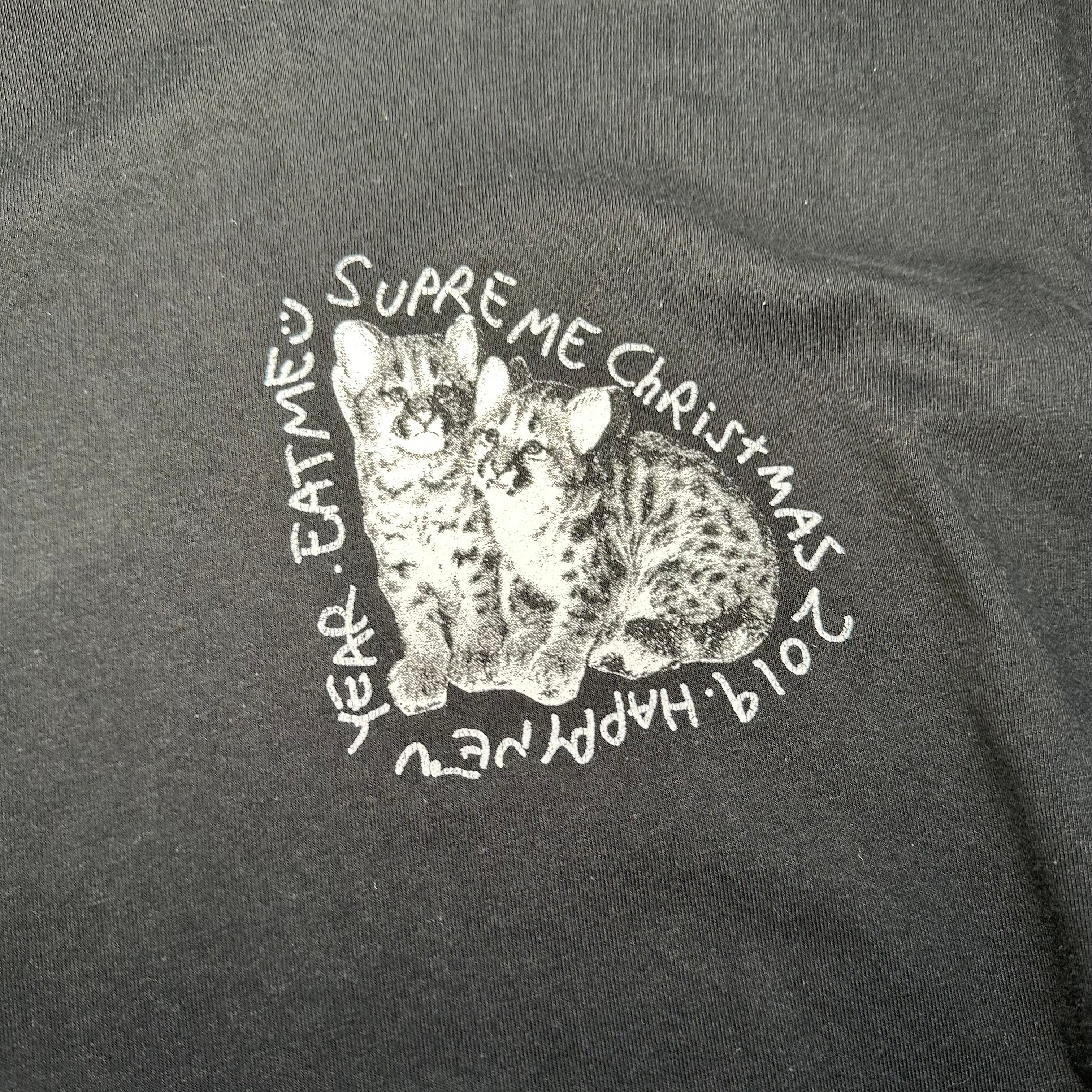 Supreme Eat Me Black Tee FW19