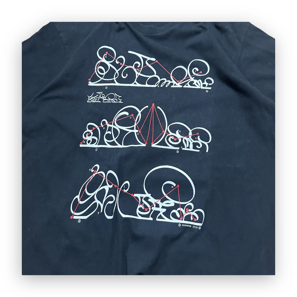 Tee Supreme System Black FW18