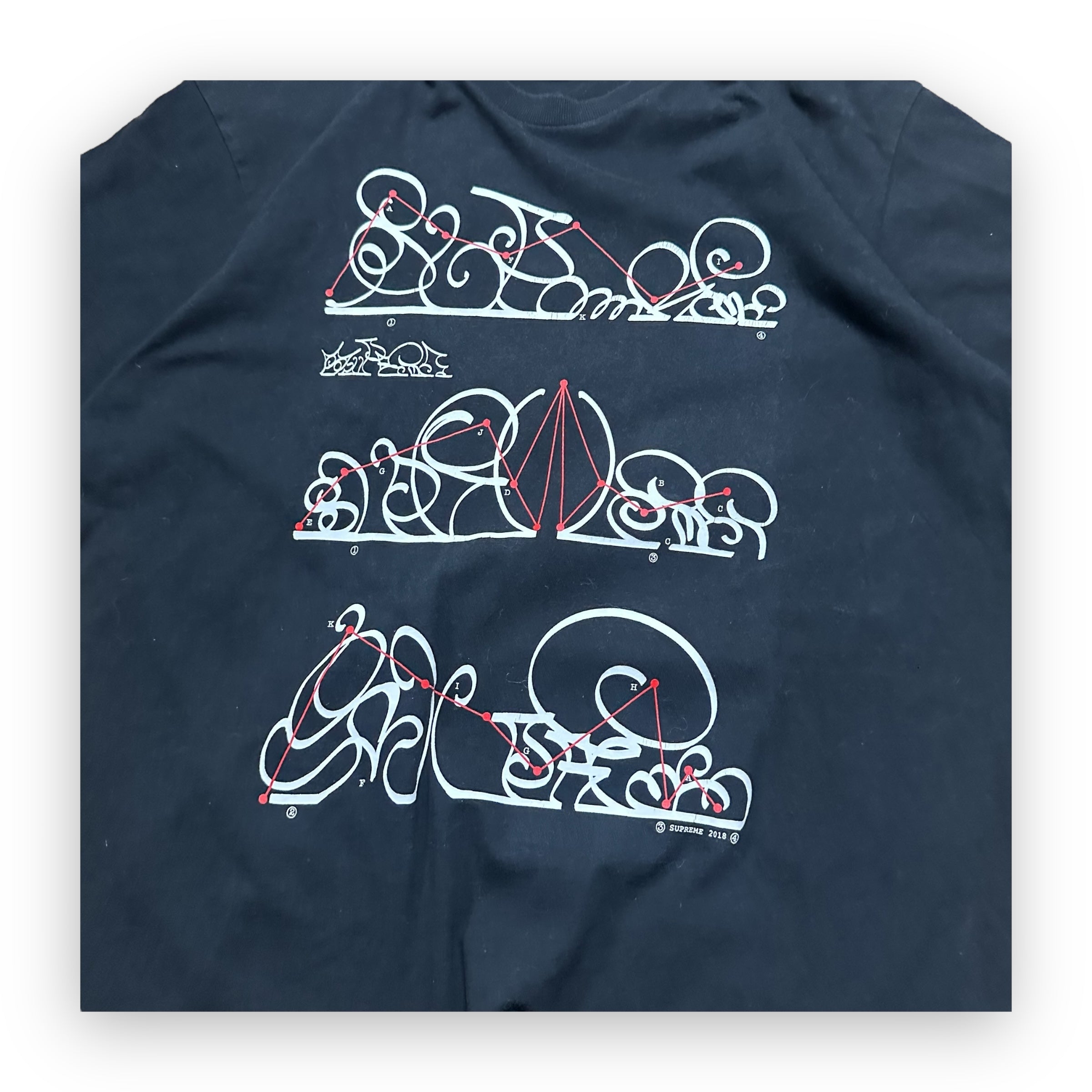 Tee Supreme System Black FW18