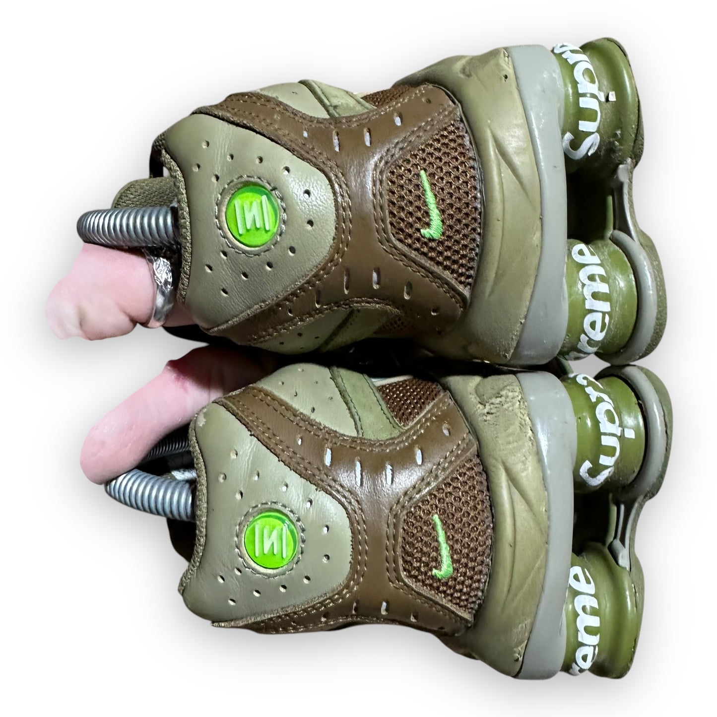 EU41 - US8 - UK7 • Shox Ride 2 Supreme Olive